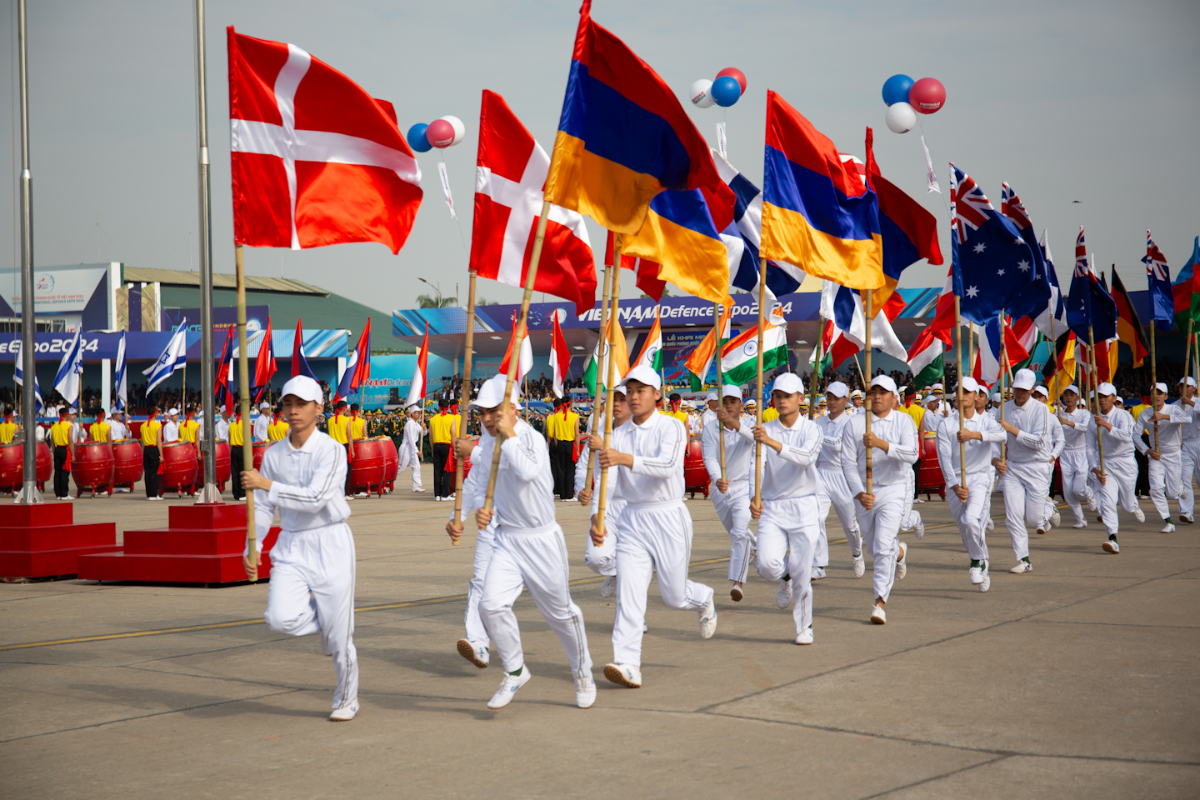 Triển lãm Quốc phòng quốc tế Việt Nam 2024 là nơi giao thoa hội nhập quốc tế